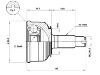 Gelenksatz, Antriebswelle CV Joint Kit:44010-SR3-J03