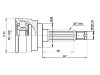 Gelenksatz, Antriebswelle CV Joint Kit:44101-60B20