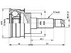 Jeu de joints, arbre de transmission CV Joint Kit:F024-25-600A