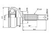 Gelenksatz, Antriebswelle CV Joint Kit:39211-4F425