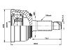 Gelenksatz, Antriebswelle CV Joint Kit:44010-SR1-003