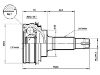 Jeu de joints, arbre de transmission CV Joint Kit:43410-12131