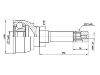 Gelenksatz, Antriebswelle CV Joint Kit:44010-60A20