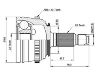 Gelenksatz, Antriebswelle CV Joint Kit:44305-S74-E51