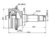 Gelenksatz, Antriebswelle CV Joint Kit:FA58-22-510B