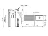 Gelenksatz, Antriebswelle CV Joint Kit:46460-09331