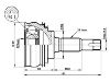 Gelenksatz, Antriebswelle CV Joint Kit:43410-06050