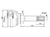 Juego de articulación, árbol de transmisión CV Joint Kit:44102-67D00