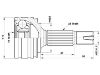 Juego de articulación, árbol de transmisión CV Joint Kit:43460-09C80