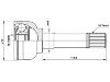 Gelenksatz, Antriebswelle CV Joint Kit:44101-81A00