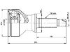 Gelenksatz, Antriebswelle CV Joint Kit:TDR100790
