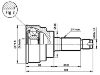 Gelenksatz, Antriebswelle CV Joint Kit:44101-73H02