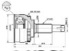 Gelenksatz, Antriebswelle CV Joint Kit:39100-4N075